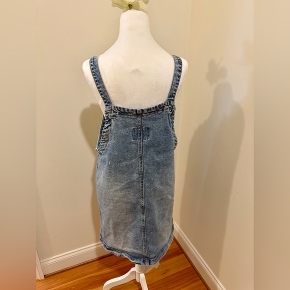Celebrity Pink Women’s Blue Denim Overall Dress - Picture 6 of 12